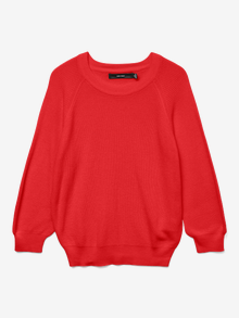 Vero Moda VMNEWLEX Pullover -Fiery Red - 10285980