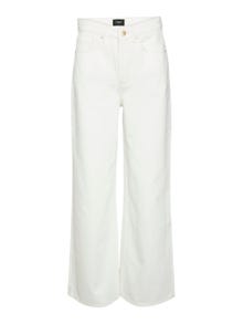 Vero Moda VMKATHY Szeroki krój Jeans -Snow White - 10286011