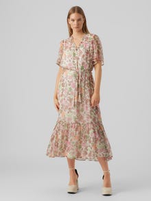 Vero Moda VMSILO Lang kjole -Birch - 10286028