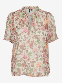 Vero Moda VMSILO Top -Birch - 10286029