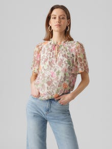 Vero Moda VMSILO Top -Birch - 10286029