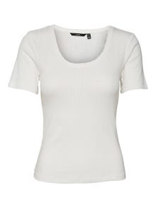 Vero Moda VMCASJA T-shirt -Snow White - 10286071