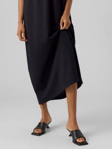 Vero Moda VMLUNA Lange jurk -Black - 10286077