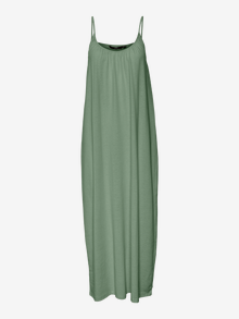 Vero Moda VMLUNA Długa sukienka -Hedge Green - 10286077