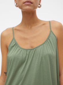 Vero Moda VMLUNA Długa sukienka -Hedge Green - 10286077