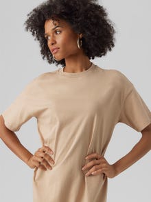 Vero Moda VMMOLLY Lang kjole -Irish Cream - 10286081