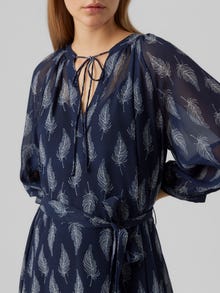 Vero Moda VMSARA Kort kjole -Navy Blazer - 10286082