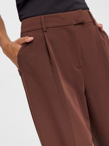 Vero Moda VMZELDA Korkea vyötärö Housut -Chicory Coffee - 10286139