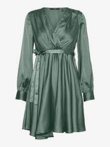 Vero Moda VMDIANA Short dress -Duck Green - 10286161