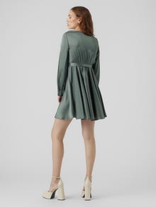 Vero Moda VMDIANA Short dress -Duck Green - 10286161