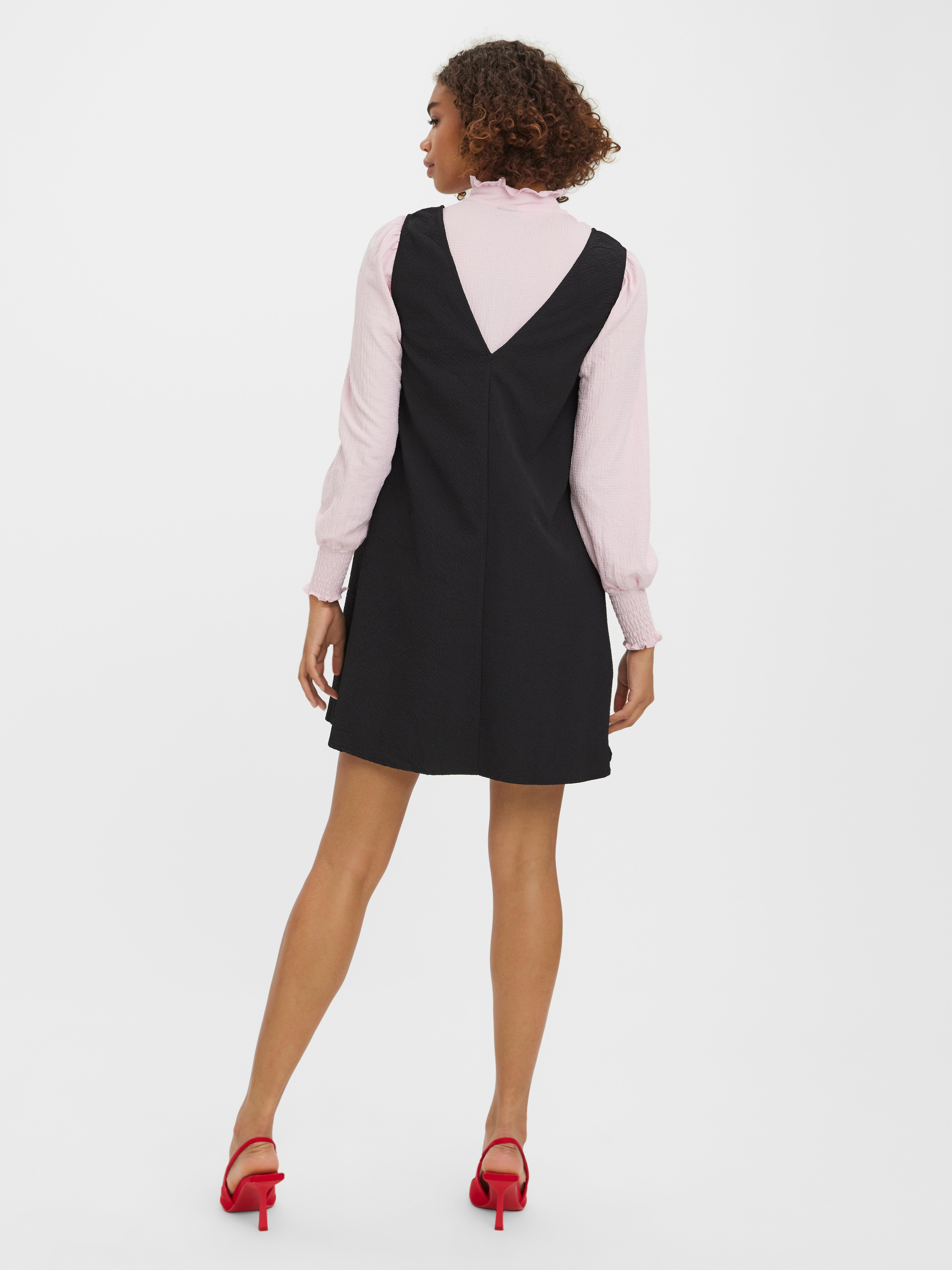 Vero moda sale pinafore dress