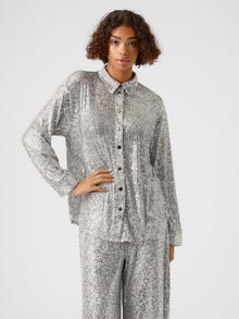 Vero Moda VMVICTORIA Overhemd -Silver - 10286190