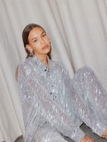 Vero Moda VMVICTORIA Overhemd -Silver - 10286190