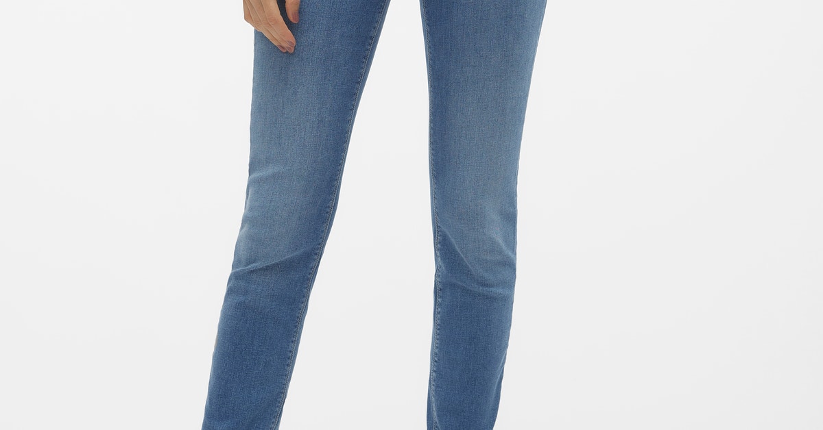 VERO MODA VMEMBRACE MR Push UP SK J RI3131 Noos Jeans, Dark Blue