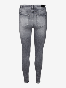 Vero Moda VMEMBRACE Mid rise Skinny fit Jeans -Medium Grey Denim - 10286263