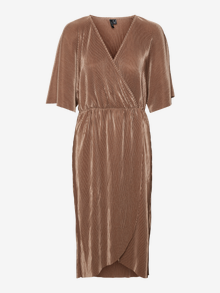 Vero Moda VMRIKKI Kort kjole -Beaver Fur - 10286346
