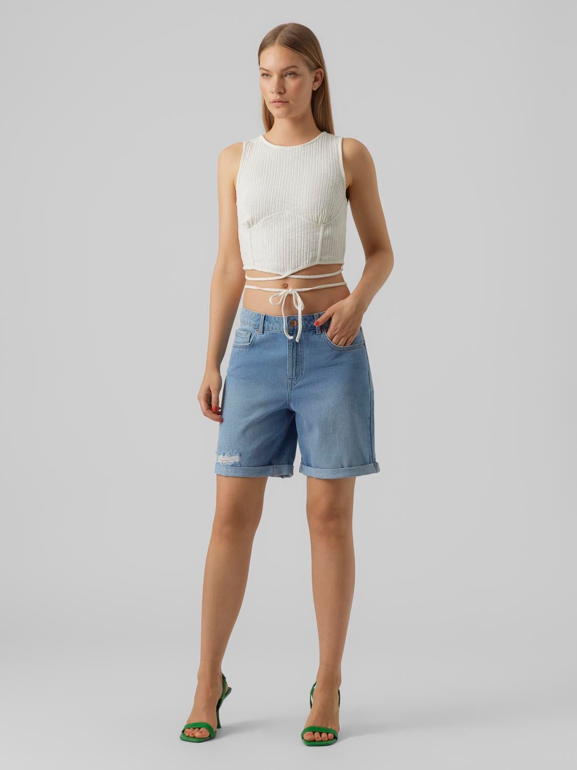 Vero moda denim on sale shorts