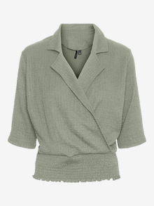 Vero Moda VMLINA Top -Seagrass - 10286440