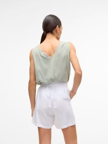 Vero Moda VMBUMPY Top -Hedge Green - 10286474