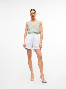 Vero Moda VMBUMPY Top -Hedge Green - 10286474