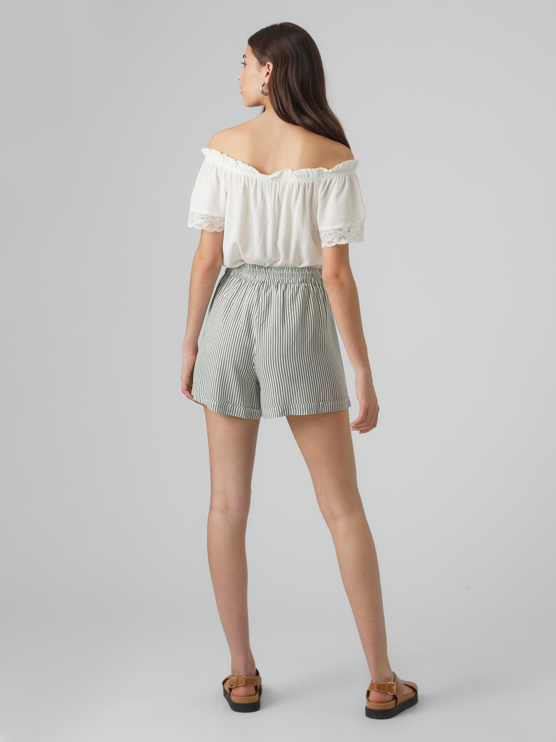 Vero Moda VMBUMPY Shorts -Snow White - 10286521