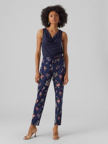 Vero Moda VMEASY Taille moyenne Pantalons -Navy Blazer - 10286727