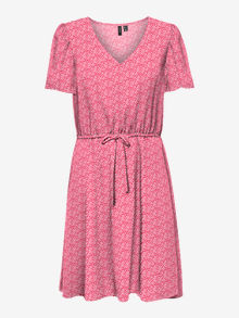 Vero Moda VMEASY Kurzes Kleid -Goji Berry - 10286751