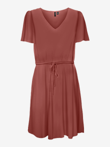 Vero Moda VMEASY Short dress -Marsala - 10286751