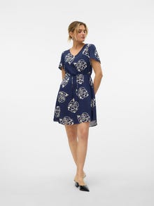 Vero Moda VMEASY Kort kjole -Navy Blazer - 10286751
