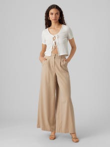 Vero Moda VMEMMA Neuletakit -Snow White - 10286784