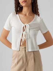 Vero Moda VMEMMA Neuletakit -Snow White - 10286784