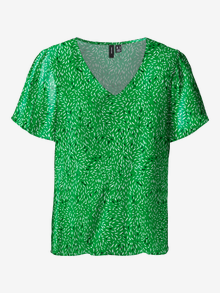 Vero Moda VMEASY T-shirt -Bright Green - 10286795