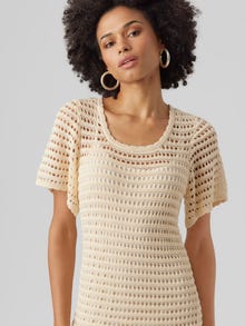 Vero Moda VMELISA Robe courte -Birch - 10286905