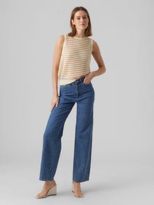 Vero Moda VMELISA Neulepuserot -Birch - 10286909