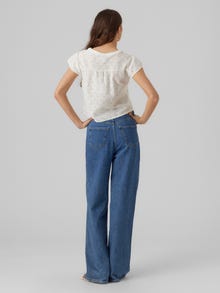 Vero Moda VMEVA Skjorte -Snow White - 10286913