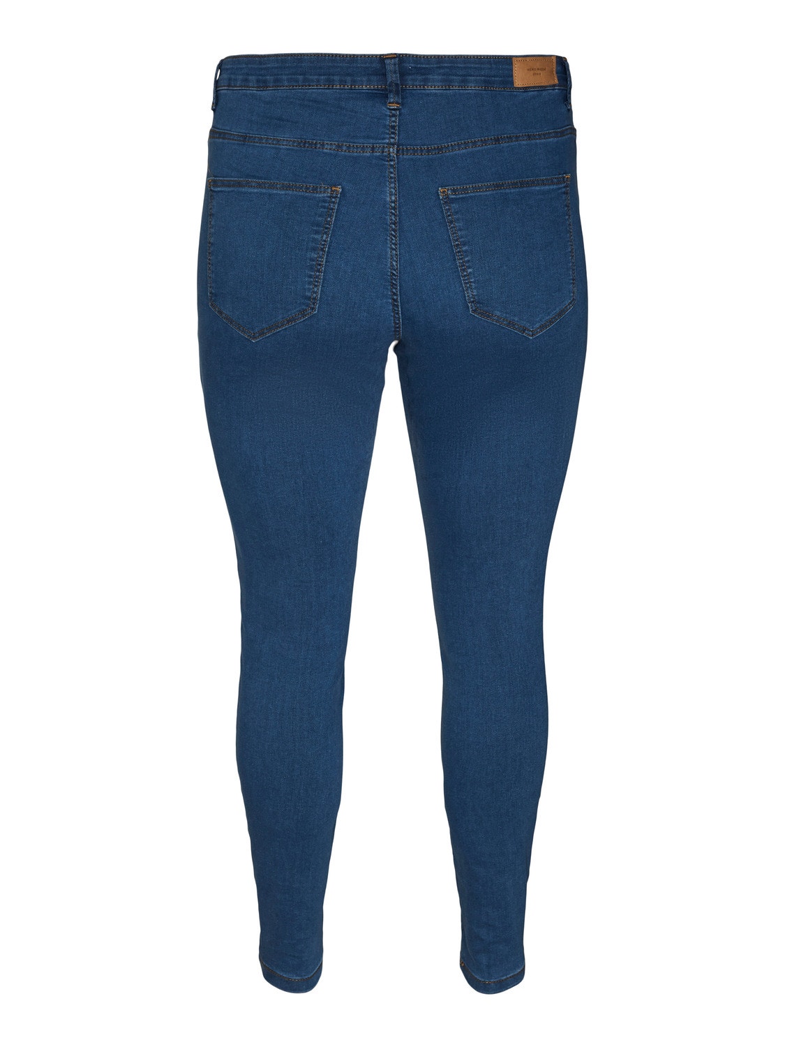 Vero Moda VMRUDY Mid waist Slim Fit Jeans -Medium Blue Denim - 10287062