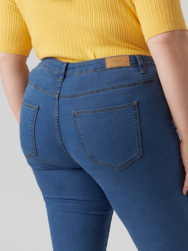 Vero Moda VMRUDY Mellemhøj talje Slim fit Jeans - 10287062