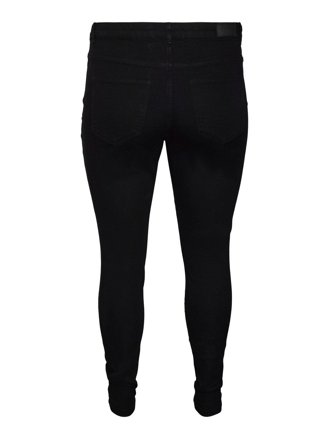 Vero Moda VMRUDY Mid waist Slim Fit Jeans -Black - 10287063