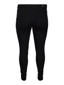 Vero Moda VMRUDY Mittlere Taille Slim Fit Jeans -Black - 10287063
