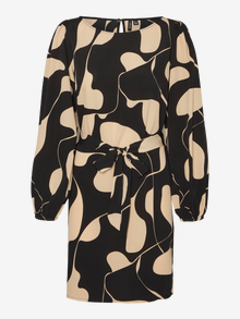 Vero Moda VMCLYDIA Krótka sukienka -Black - 10287278