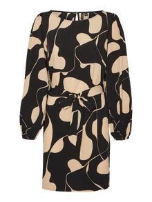 Vero Moda VMLYDIA Krótka sukienka -Black - 10287278
