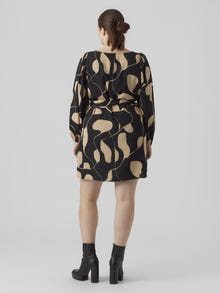 Vero Moda VMCLYDIA Krótka sukienka -Black - 10287278