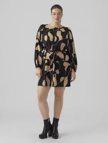 Vero Moda VMCLYDIA Krótka sukienka -Black - 10287278
