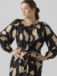 Vero Moda VMLYDIA Kort kjole -Black - 10287278