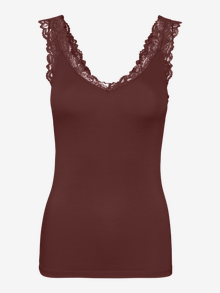 Vero Moda VMROSA Top -Bitter Chocolate - 10287348