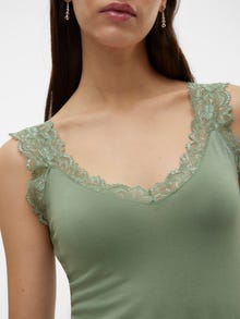 Vero Moda VMROSA Top -Hedge Green - 10287348