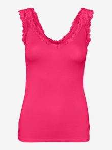 Vero Moda VMROSA Top -Raspberry Sorbet - 10287348