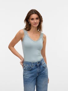Vero Moda VMROSA Top -Gray Mist - 10287348