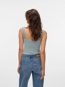 Vero Moda VMROSA Top -Gray Mist - 10287348