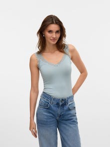 Vero Moda VMROSA Top -Gray Mist - 10287348